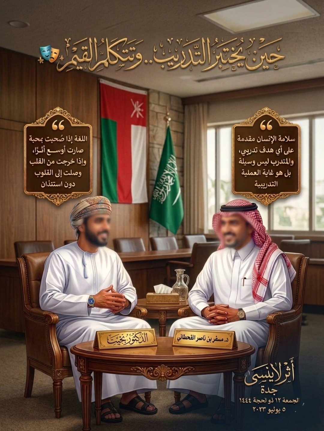 ● حين يُختبر التدريب .. وتتكلم القيم 🎭✨ screenshot ٢٠٢٦٠٦٠٥ ٠٣٤٠٣٥ gallery